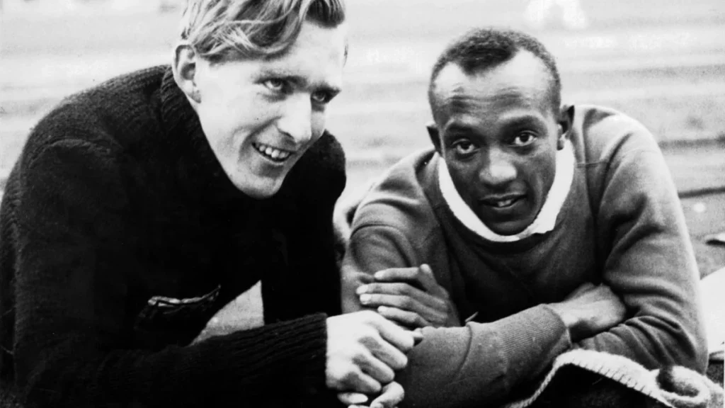 Adi Dassler & Jesse Owens