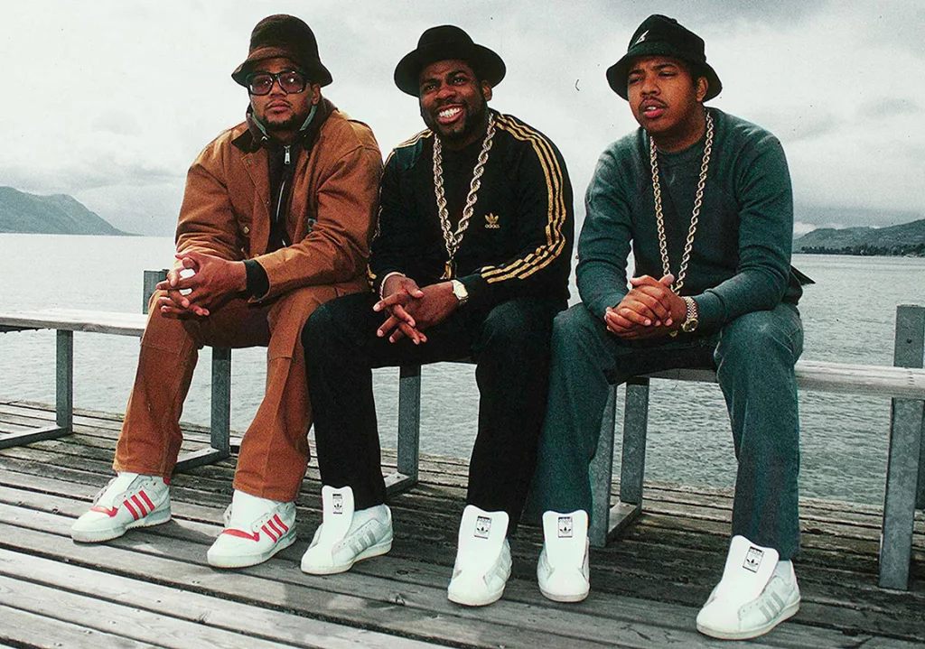 Run DMC in the Adidas Superstar