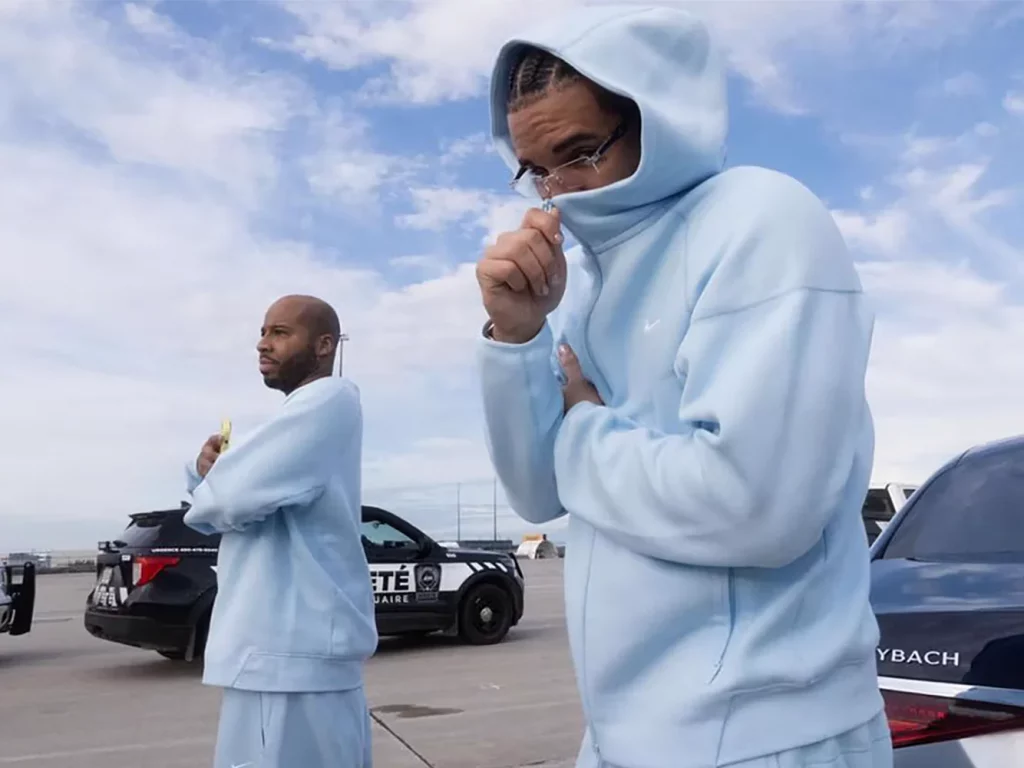 Drake Nocta Blue Track Suit