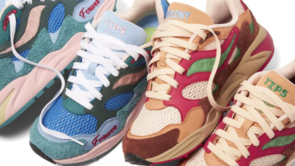 Jae Tips x Saucony Grid Azure 2000 "What's the occasion"