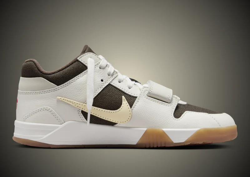 Travis Scott Jumpman Jack Mocha Left Inside
