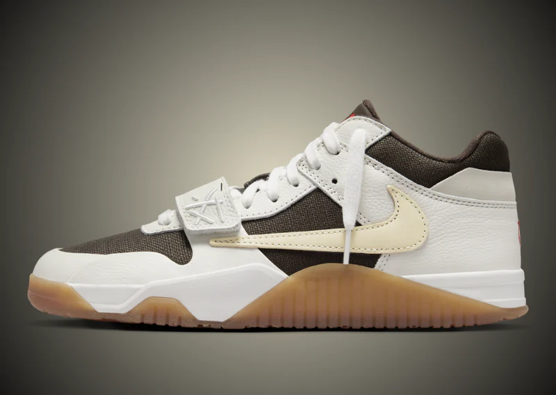 Travis Scott Jumpman Jack Mocha Outer Left