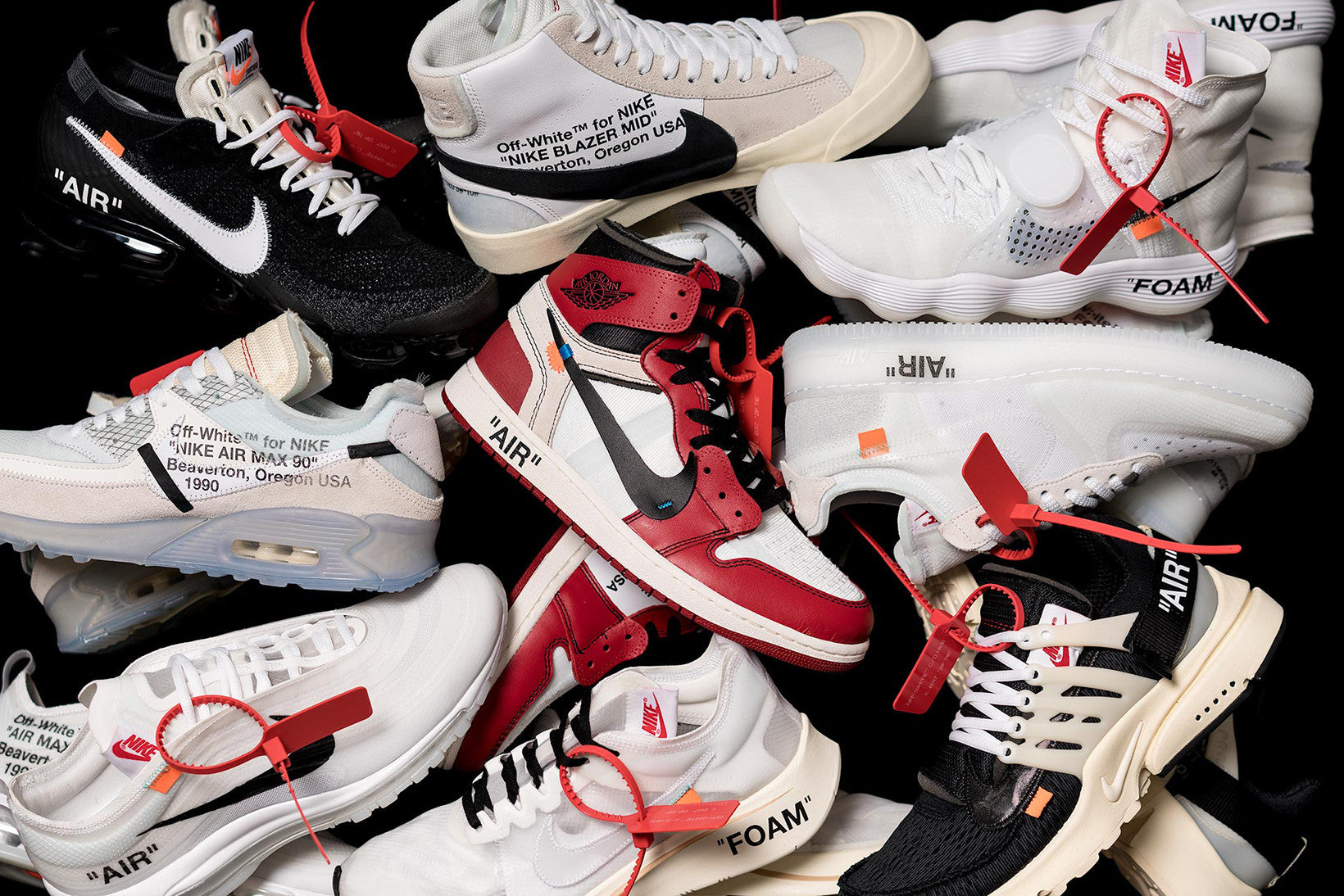 The Ten Off White Nike Collaborations