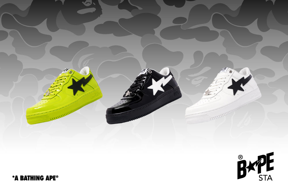 BAPE STA Patent Leather