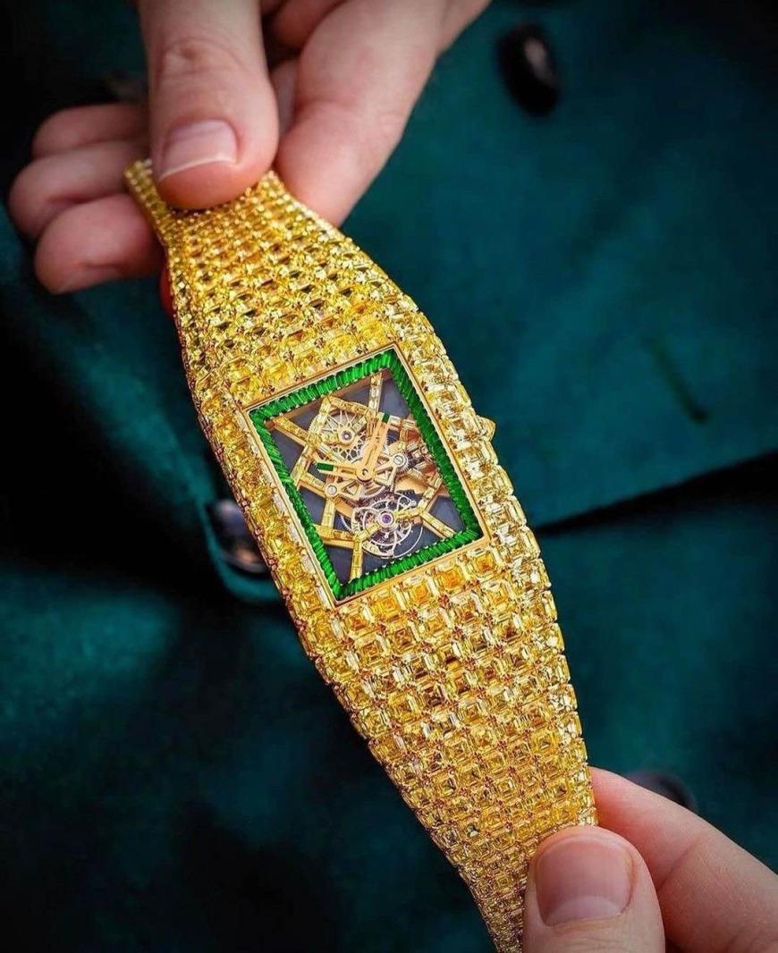 CR7 Jacob and Co Yellow Diamonds