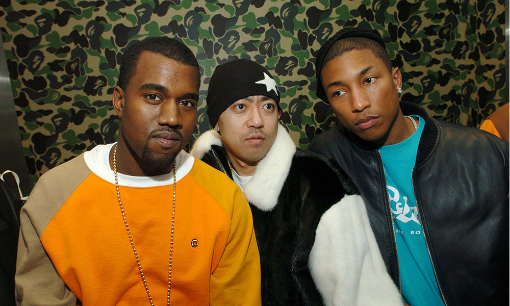Babe early days with NIGO, Kanye, Pharrel Williams