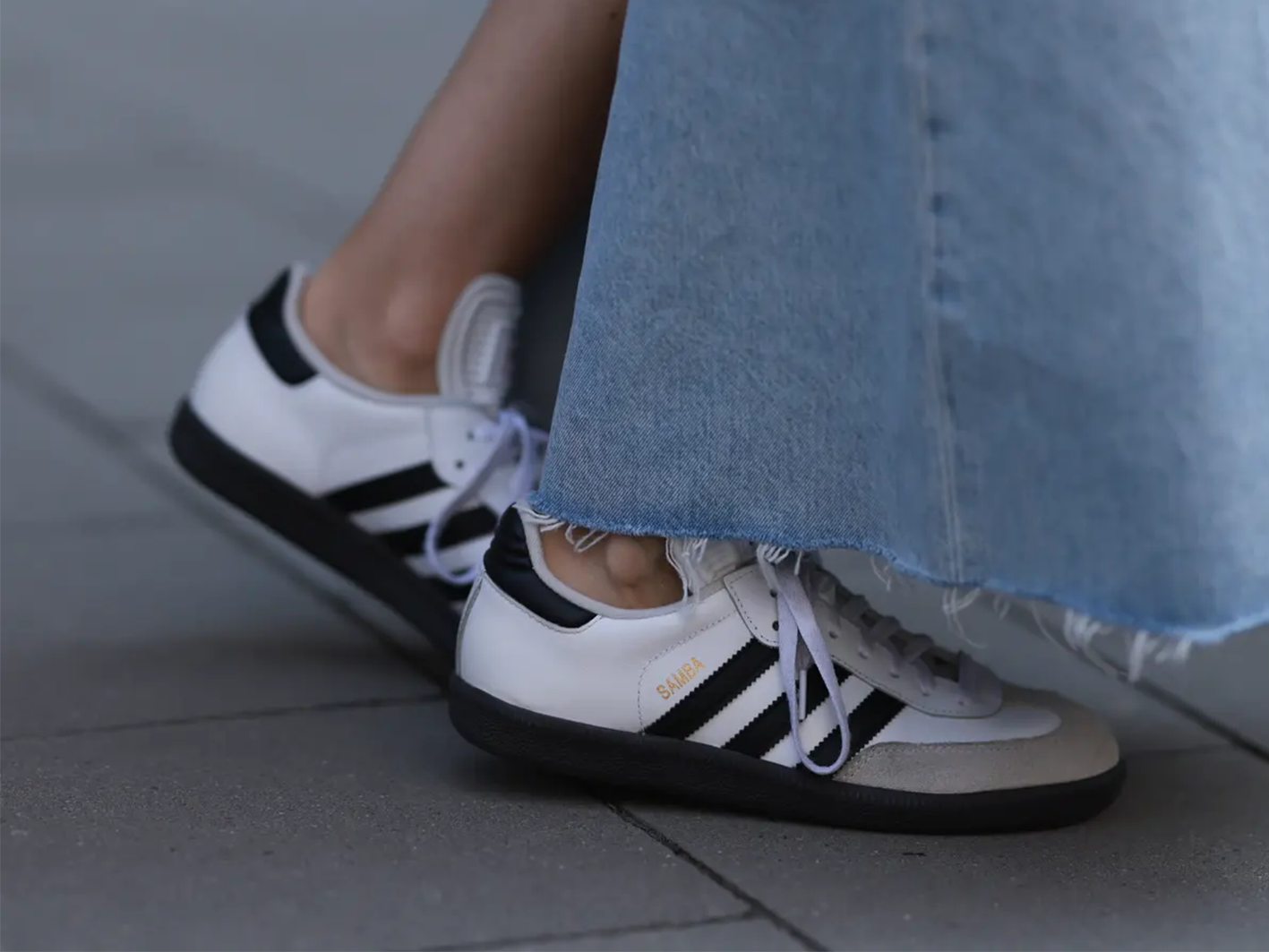 Adidas Samba White/Black
