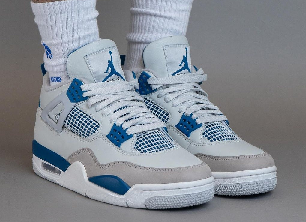 Jordan 4 Industrial Military Blue