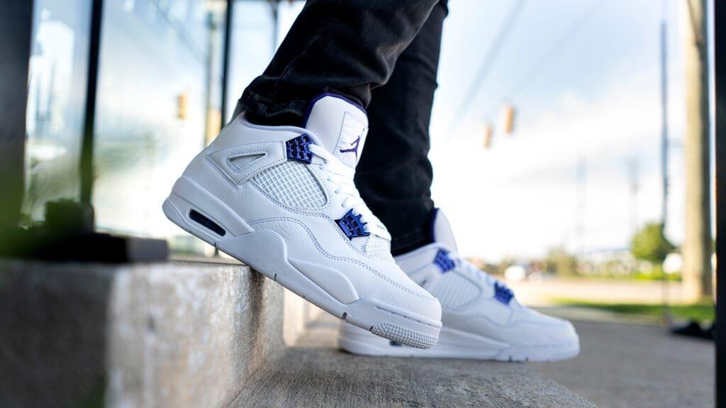 Jordan 4 Metallic Purple