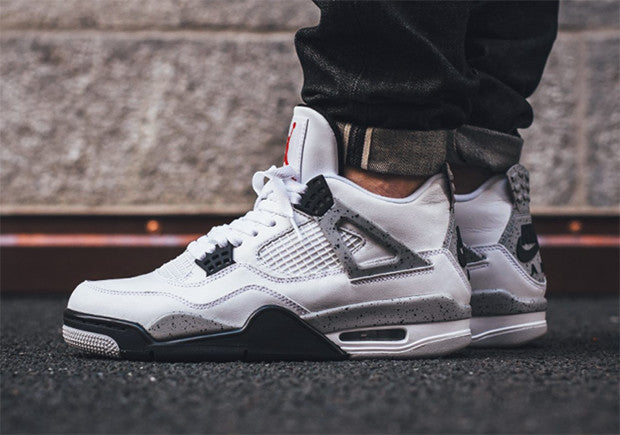 Jordan 4 White Cement