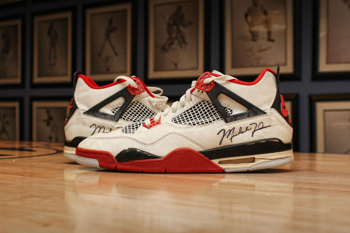 Game Worn Air Jordan 4