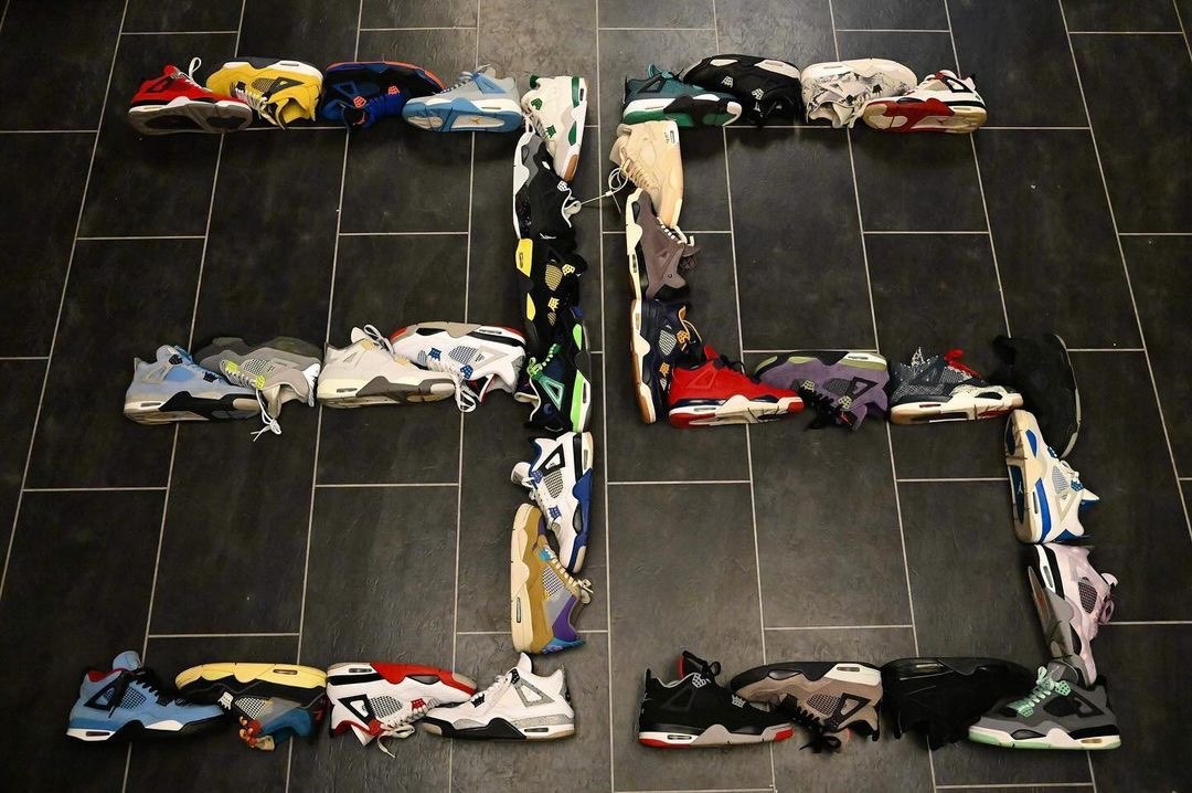 35 Years of the Jordan 4 by Sneakerroom Hampshire
