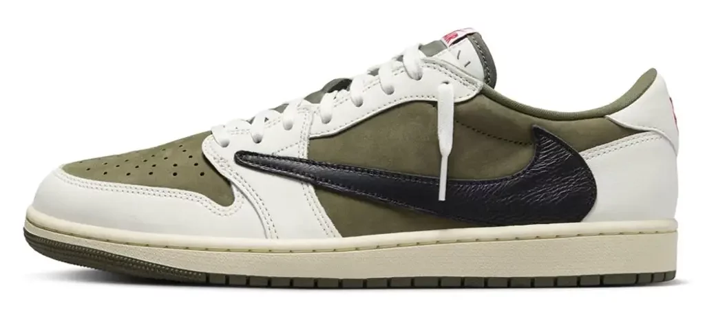 Travis Scott Jordan 1 low Medium Olive