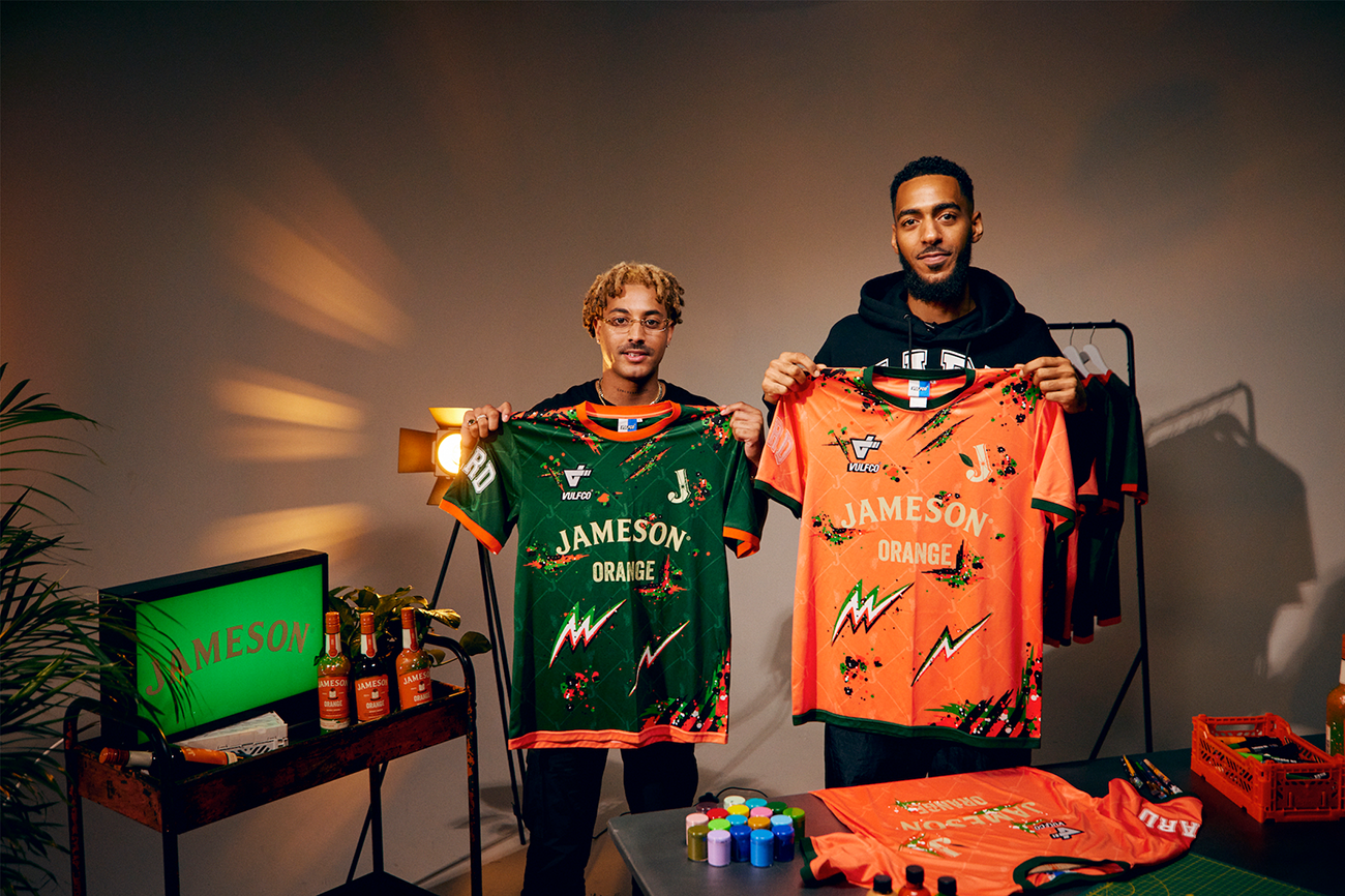 Hardinthepaint x Jameson custom shirts