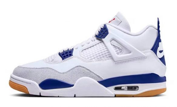 nikesb x air jordan 4 sapphire blue navy