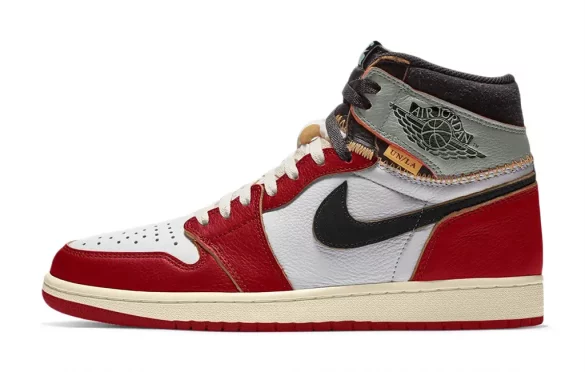 Union LA Air Jordan 1 High Varsity Red