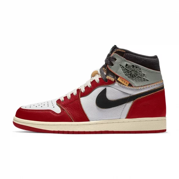Union LA Air Jordan 1 High Varsity Red